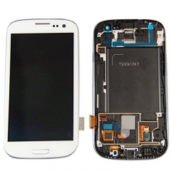 LCD Assembly With Frame For Samsung S3