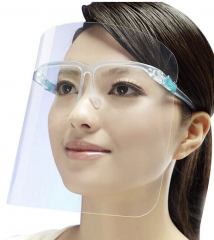 FACE SHIELD WITH GLASSES