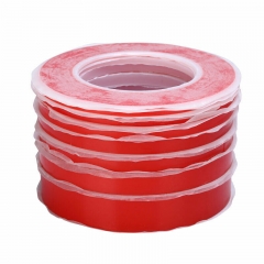 RED Film Double Sided Sticky Adhesive Tape For Cell Phone LCD Screen Repair 3mm*50ft